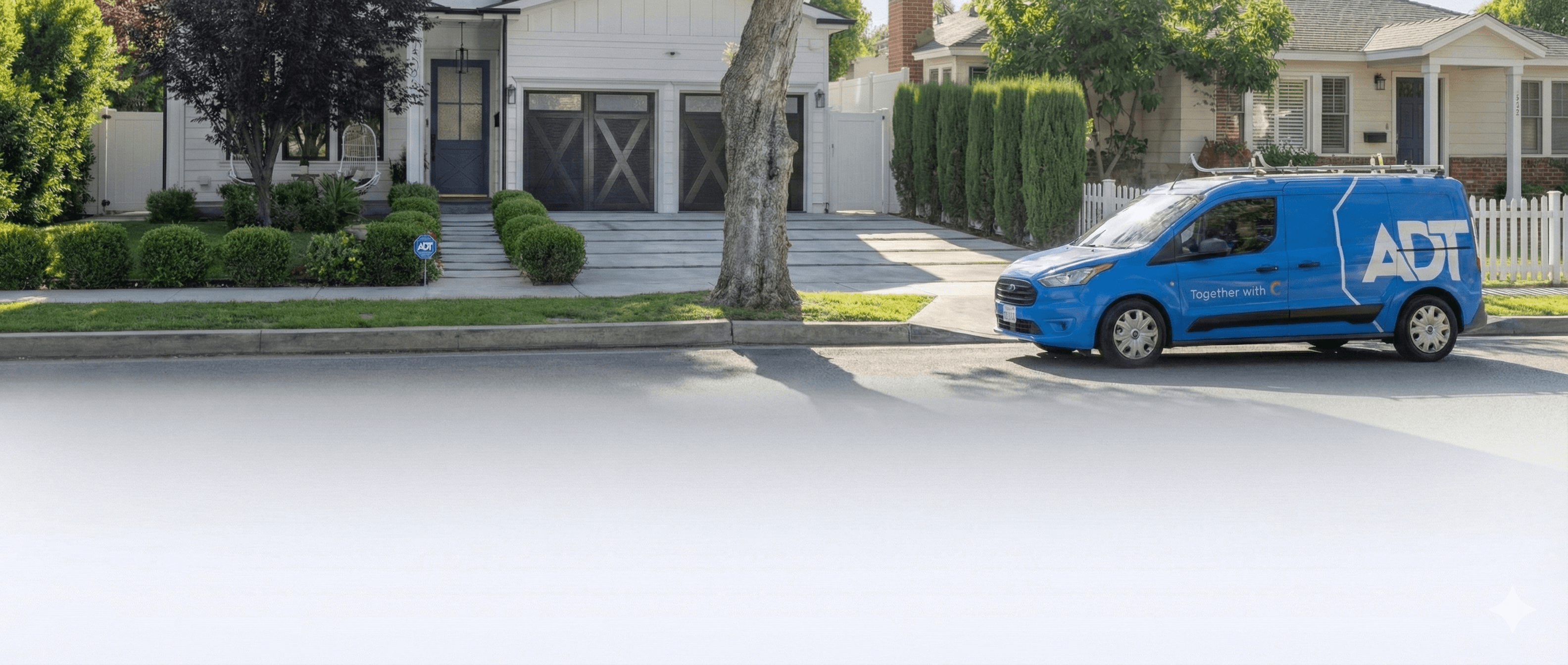 Solar panel house background