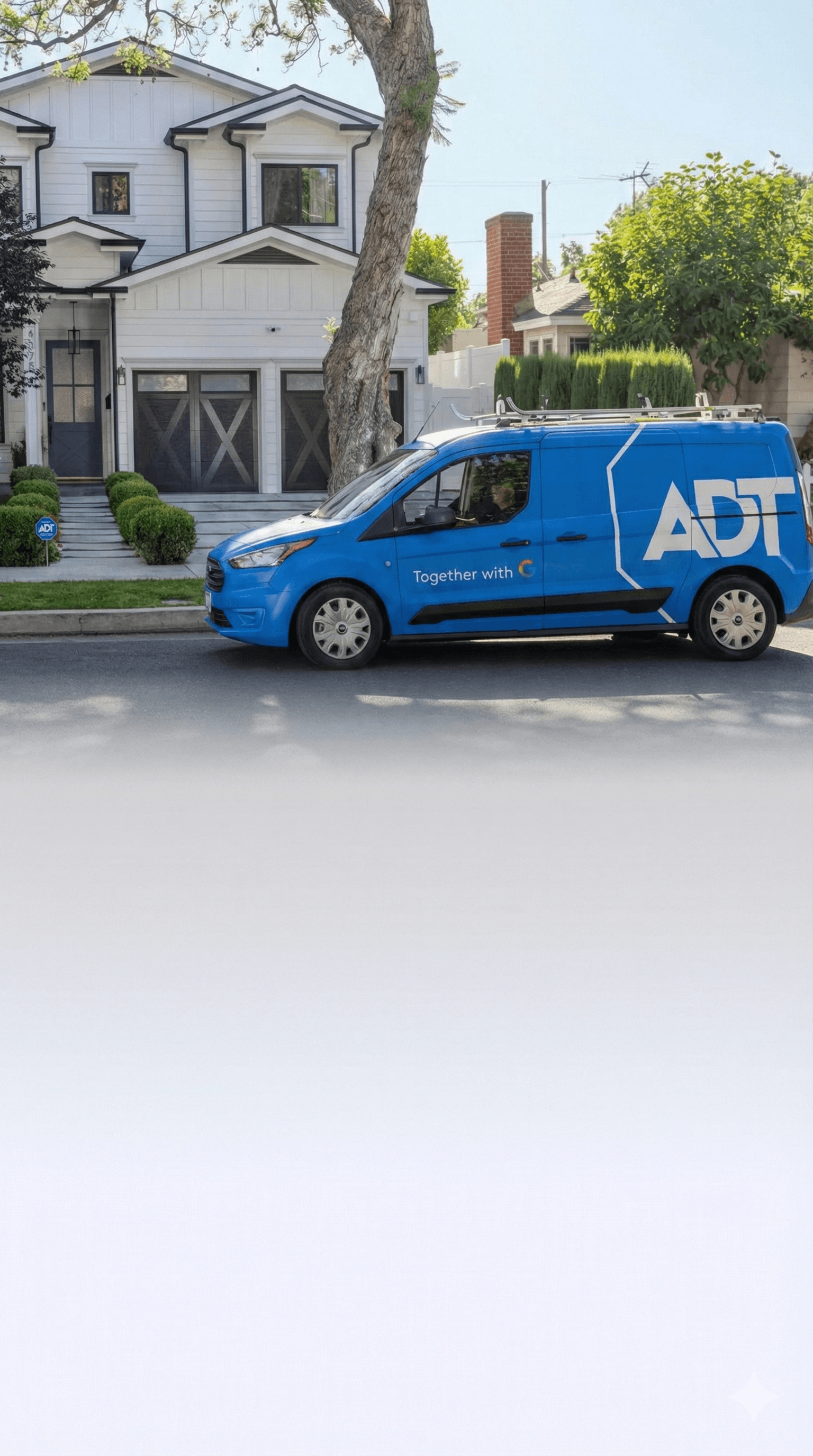 Solar panel house background