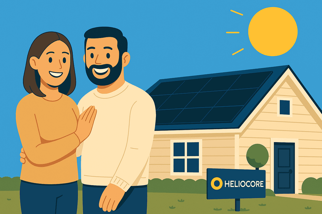 Solar panel installation